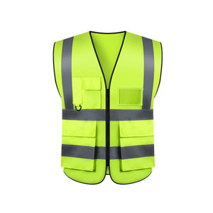 Gilet réfléchissant haute visibilité Gilet de sécurité réfléchissant de construction avec logo Service OEM Gilets réfléchissants de meilleure qualité - Product Image 1