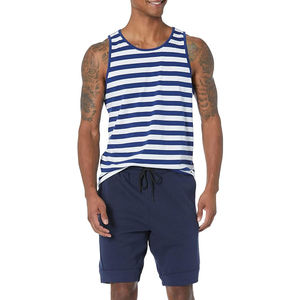 Débardeur sans manches en coton 220g pour homme, couleur unie, veste légère et confortable, vêtements de haute qualité fabriqués au Pakistan - Product Image 3