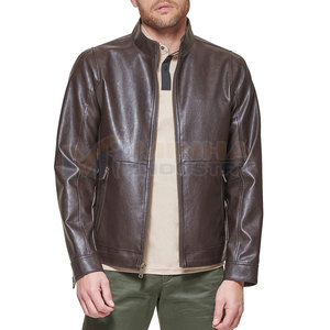 Chaqueta de Cuero para Hombre, Transpirable, Abrigada para Invierno, Estilo Casual, a Precio Razonable - Product Image 1