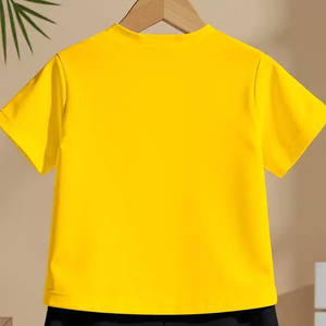 New Summer Shorts Sets Short Sleeve T Shirt & Shorts Printed Kids Set <b>Boys</b> Jogging 2 Pieces Sets - Product Image 3