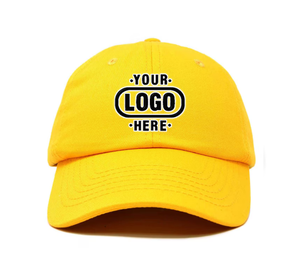 Performance Unstructured 6 Panel Baseball Hats Curved Brim Velcro Custom Logo Solid Blank Sport Dad Caps OEM ODM For Casual Wear - Product Image 4