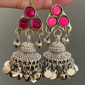 สร้อยคอแบบดั้งเดิมของชาวอัฟกานิสถาน ทำด้วยมือ ประดับเพชร รูปทรงเรขาคณิต ทันสมัย สไตล์ชนเผ่า สำหรับผู้หญิง ใส่ในงานเทศกาล งานปาร์ตี้ งานเฉลิมฉลอง - Product Image 4