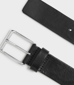 Ceinture à cliquet en cuir véritable pleine fleur de luxe avec logo personnalisé d'usine sans trou boucle réglable ceintures en cuir véritable de créateur pour hommes - Product Image 3