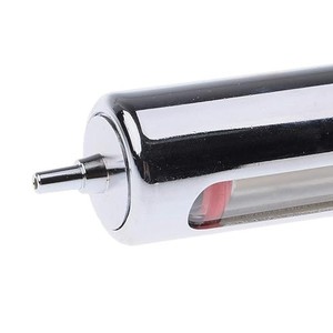 Jeringa Veterinaria de Acero Inoxidable Reutilizable de Tipo Corto para Administración de Medicamentos, con Bloqueo de Vidrio y Operación Sencilla - Product Image 2