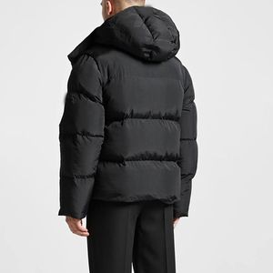 Veste d'hiver unisexe de haute qualité pour hommes, sweat à capuche en duvet coupe-vent chaud avec fermeture à glissière, décontracté - Product Image 4
