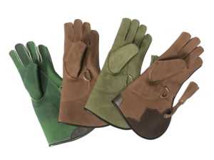 ถุงมือเหยี่ยวถุงมือหนังธรรมชาติทนทานป้องกันมือซ้าย - Product Image 5