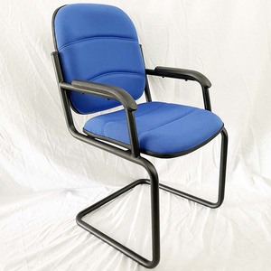 HOM1066_03 Fabric Kneeling Chair with Fixed Armrest for Meeting Rooms - Product Image 3