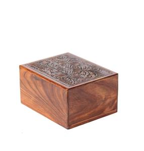 Urne funéraire en bois personnalisée pour les cendres, boîte pour maman et papa, urnes en bois pour les cendres humaines - Product Image 3