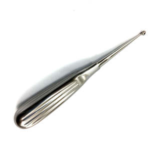 Cureta de hueso Brun neuroquirúrgico Instrumentos quirúrgicos Instrumentos neuroquirúrgicos Neurocirugía Fabricado por Medzora Surgical - Product Image 2