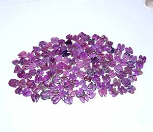 Cobalto calcita par último diseño piedra Natural venta al por mayor cabujón piedras preciosas par pendientes piedras preciosas sueltas para hacer joyería - Product Image 1