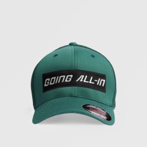 Casquette Trucker GA 2.0 (Vert Teal) en maille, décontractée, pour la pêche, le sport, élégante, formelle, avec broderie 3D et impression sérigraphiée, pour activités de plein air - Product Image 1