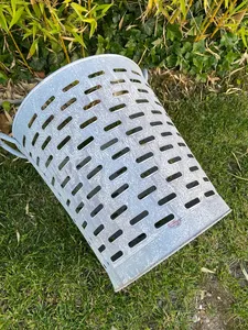 Rustique Olive Métal Seau Panier Ferme Ins Traditionnel Décor À La Maison Pot De Rangement pour Fleurs De Jardin - Product Image 4