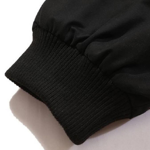 Long coupe-vent en nylon avec fermeture éclair quart pour hommes conçu sur mesure en usine OEM Vêtements de sport d'hiver Fourrure Canevas Commande en gros - Product Image 6