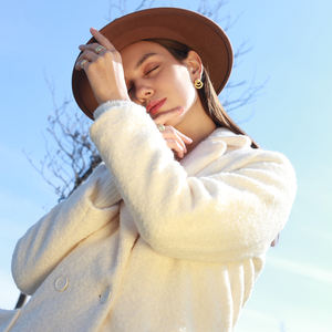 Boucles d'oreilles à breloques rondes entrelacées, boucles d'oreilles texturées, bijoux turcs en argent Sterling 925 - Product Image 4