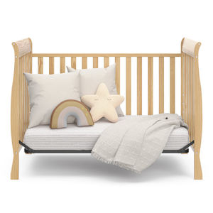 Ensemble de lit bébé comprenant une table à langer et un tiroir de rangement, solution complète pour la chambre de bébé 1609414 - Product Image 4