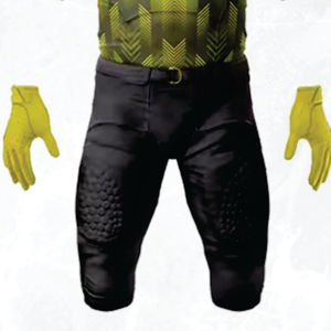 100% Polyester sublimé football américain uniforme pour hommes respirant noir vegas or attirail sergé équipe Gear maillot court - Product Image 5