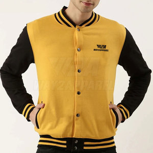 Veste Letterman grande taille pour hommes à vendre veste d'hiver à col montant pour hommes pour l'extérieur vente en gros - Product Image 1