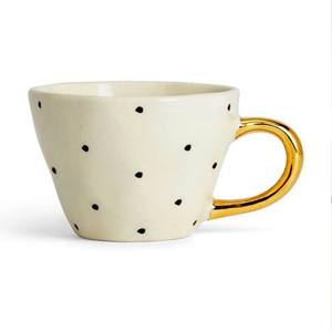 Tazas de cerámica rojas y verdes pintadas a mano, juego de servidor de ensalada de madera y resina más vendidos y utensilios, artículos hechos a mano - Product Image 4