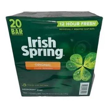 Savon de printemps irlandais pour hommes, savon de barre original propre pour hommes, odeur agréable et propre pendant 12 heures, barres de savon pour hommes pour se laver les mains