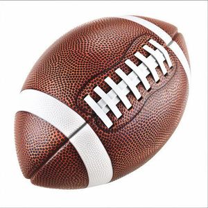 Ballon de rugby junior avec logo personnalisé pour les jeunes sports avec design personnalisé et taille adaptée - Product Image 2