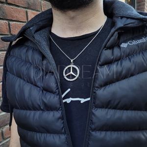 Cadena de diamantes cultivada en laboratorio de Plata de Ley 925 de Hip Hop con colgante, joyería de diseño personalizado - Product Image 2