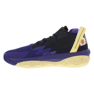 Chaussures unisexes Adidas Dame 8 Couleur : Violet/Jaune 100% authentiques - Product Image 4