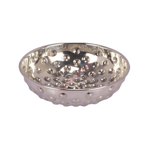 Petits bols de service en métal faits à la main pour collations et fruits Conception personnalisée disponible Bol à fleurs de haute qualité Technique polie - Product Image 1