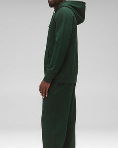 Nouveau confortable essentiel poche avant élastique manchette pull à capuche à capuche pour hommes classique hiver Streetwear veste respirante - Product Image 3