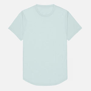 T-shirts pour hommes personnalisés de haute qualité Streetwear décontracté à manches courtes avec logo à l'écran en tissu tricoté - Product Image 4