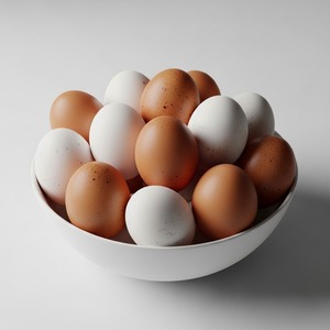 ไข่ไก่ทั้งแบบพรีเมี่ยมไข่ไก่ธรรมชาติสีขาวน้ำตาลไข่โต๊ะออร์แกนิกเหมาะสำหรับการทำอาหารและการอบ - Product Image 3