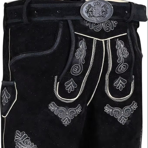 Trachten <b>Lederhosen</b> for Men and <b>Women</b> - Oktoberfest Kurzhose - Kurz - Bavarian - Product Image 3