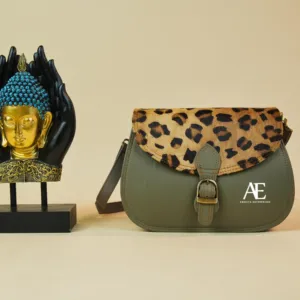 Новый дизайн, сумка из переработанной кожи в западном стиле, Многоцветный кошелек, Женская стильная сумка через плечо с животным принтом