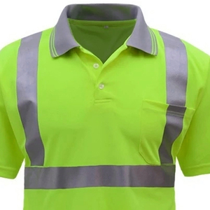 Chemise de sécurité réfléchissante respirante à carreaux personnalisée pour hommes, vêtements de travail haute visibilité avec protection de visibilité - Product Image 4