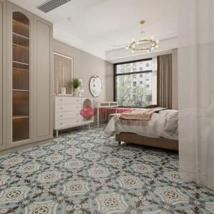 Carrelage en ciment 200x200 de style marocain, idéal pour les projets de rénovation modernes. - Product Image 3