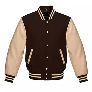 แจ็คเก็ตเลตเตอร์แมนขายส่งราคาดีที่สุดปี 2026 แจ็คเก็ตเบสบอลเปล่าขายส่ง แจ็คเก็ตเบสบอลสำหรับผู้ชาย - Product Image 5