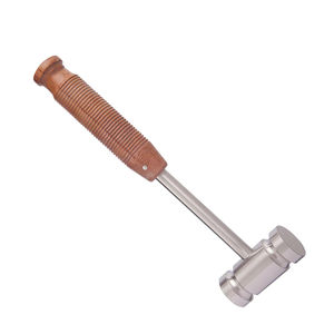 HEATH Mallet 240 mm 9,12 "Diam 40 mm Cabeza Acero de acero inoxidable 850 g 500 g Mead Mallet Martillo de elevación de hueso duro - Product Image 4