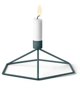 Elegante Portavelas de Metal para Decoración de Sala de Estar, Mejora el Ambiente Interior con Luz Cálida y Diseño Artístico - Product Image 2