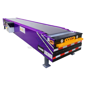 Flexibele transportbandapparatuur voor het laden van vrachtwagens aan de laadkant en het verzenden van goederen in magazijnen, telescopische bandtransportband - Product Image 1