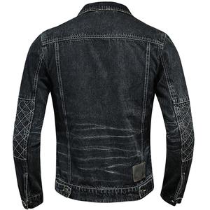 Blouson Bomber Homme Personnalisé en Toile Effet Vieilli Rembourré Hiver Extérieur Zippé Broderie Décoration Avant Style Formel Chauffant - Product Image 3
