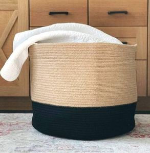 Best Selling Eco-friendly <b>Jute</b> Storage <b>Basket</b> Circle Shape Factory Price Bulk Quantity Direct From Bangladesh - Product Image 2