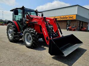 Tractor agrícola usado de calidad Massey Ferguson 4710 Tractor con cargador frontal a la venta - Product Image 6