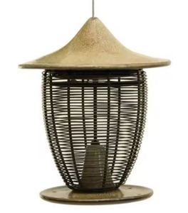 Jaula decorativa para pájaros de sensación viral superior sin color blanco votivo para agregar un toque de elegancia a su aspecto encantador de jardín - Product Image 5