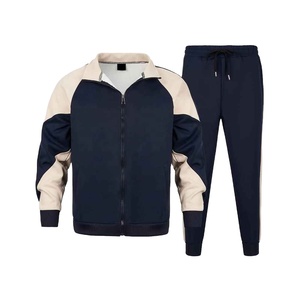 Survêtement d'hiver haut de gamme pour homme, à capuche, 100 % coton respirant, doublure polaire douce, impression de logo personnalisée, vente en gros - Product Image 1