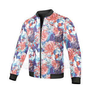 Meilleur fournisseur 2025 Blouson d'aviateur à sublimation avec logo sur mesure pour hommes Blouson d'aviateur à sublimation tendance pour hommes - Product Image 3