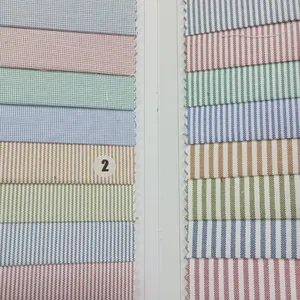 Pc pamuk astarları ipliği boyalı gömleklik kumaşlar 58 "genişlik
