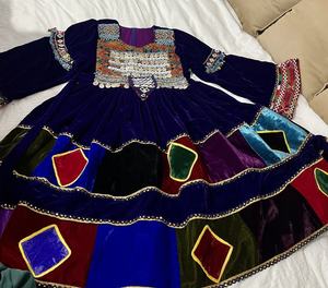 Kuchi afghan งานปักสไตล์วินเทจชนเผ่าทำมือแบบดั้งเดิมอัฟกานิสถานชุด2023เดรสวัฒนธรรม - Product Image 5