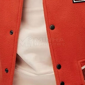 แจ็กเก็ตเลตเตอร์แมนสำหรับผู้ชายเสื้อแจ็คเก็ตแบบแห้งเร็วสำหรับฤดูใบไม้ร่วงและฤดูหนาว - Product Image 6