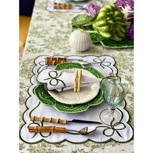 Ensemble de napperons de cuisine sous-verre coton lin broderie Pad plat tasse à café tapis de table décor à la maison OEM - Product Image 5