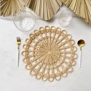 Mantel Individual con forma de flor para mesas de comedor, materiales naturales, Vietnam, venta al por mayor de Vietnam, uso para bodas o cenas - Product Image 4