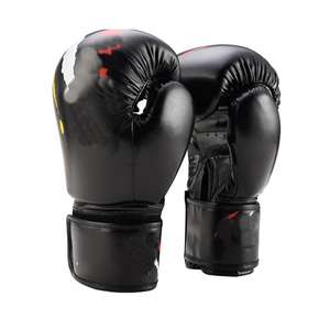 Guantes de boxeo de cuero para ambos adultos con Higand Adolescentes H DurabilityHighBoxing GlovesAdult & TeenagerAdjustableWrist Support - Product Image 1